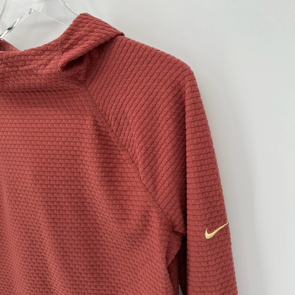 Nike Pro Slim Fit Dri-Fit Icon Clash Hoodie Sweatshirt Size Medium - Picture 3 of 11